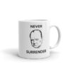 Churchill - Never Surrender - Mug