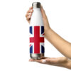 Union Jack Stainless Steel Water Bottle