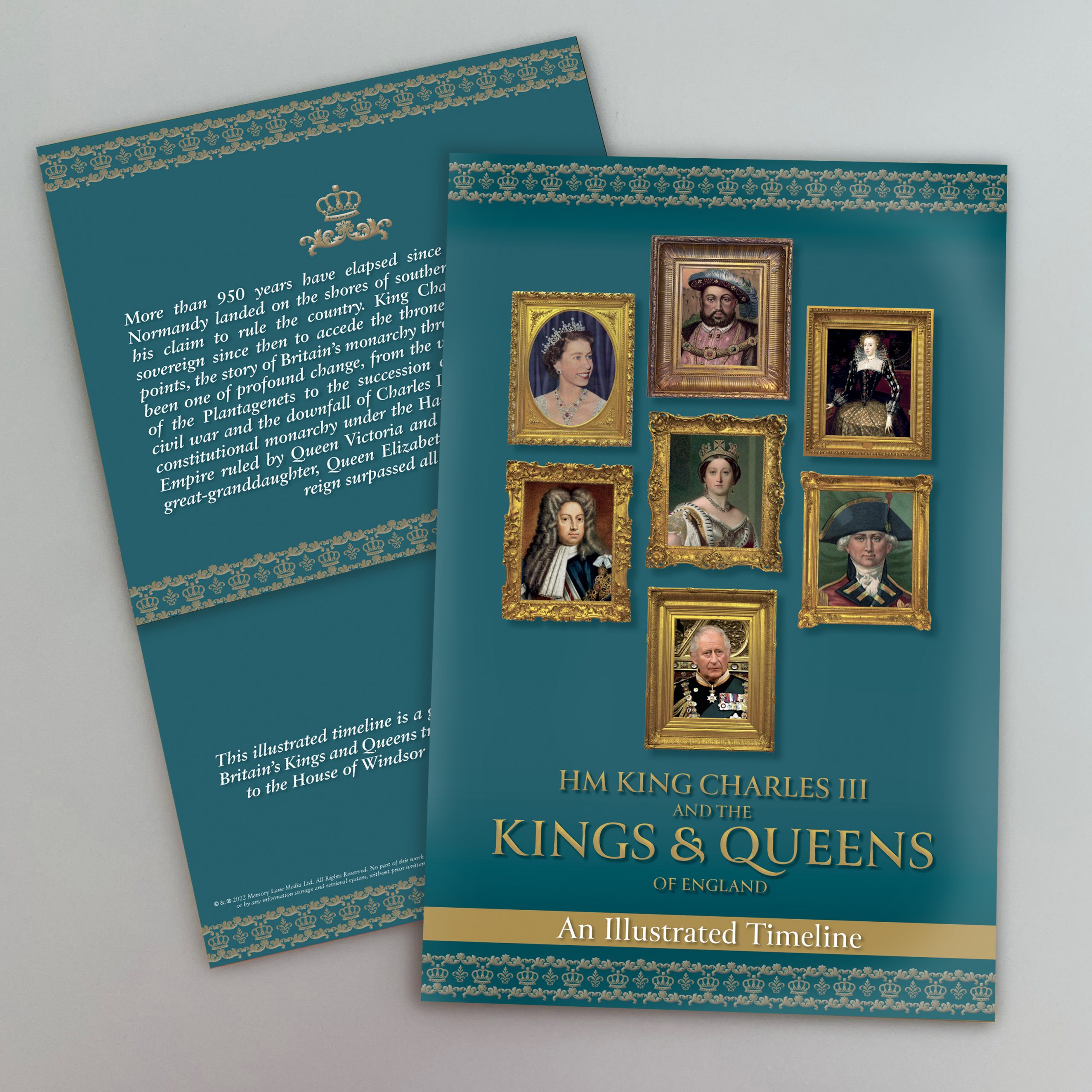 Anglotopia Store Alert: New Timeline - Kings and Queens of England  Commemorative Coronation Timeline 