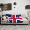 Massive Union Jack Throw Blanket