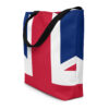 Union Jack British Flag All-Over Print Large Tote Bag