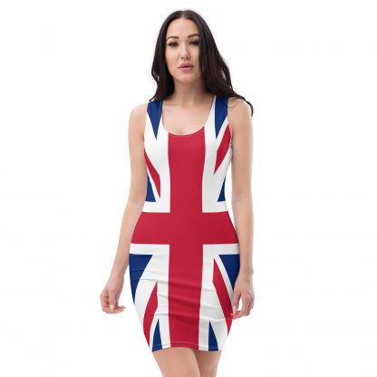 Union Jack Iconic British Design Bodycon dress