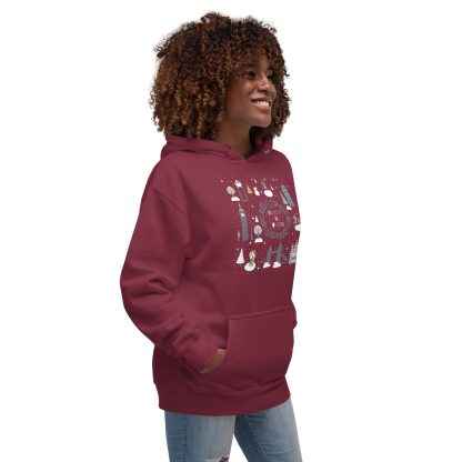 Winter in London - Unisex Hoodie - Image 14