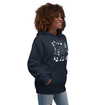 Winter in London - Unisex Hoodie - Image 9