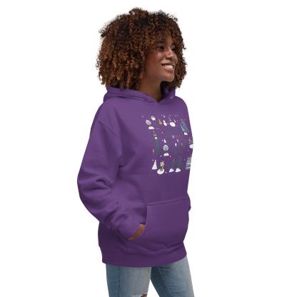 Winter in London - Unisex Hoodie - Image 29