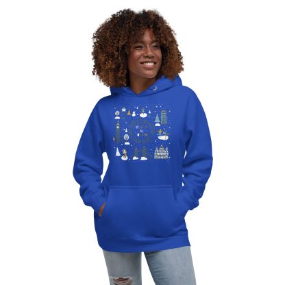 Winter in London - Unisex Hoodie - Image 21