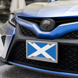 Scotland Flag of St Andrew - Scottish Flag Vanity license plate