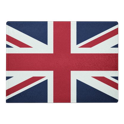 Union Jack Glass cutting board - Image 2
