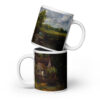 The Hay Wain John Constable White glossy mug