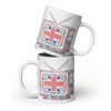Great British Telly - British TV Shows Tribute White glossy mug