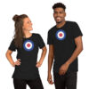 RAF Roundel Mod Tribute Unisex t-shirt