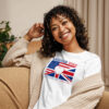 American Born, British At Heart - Women's Relaxed T-Shirt