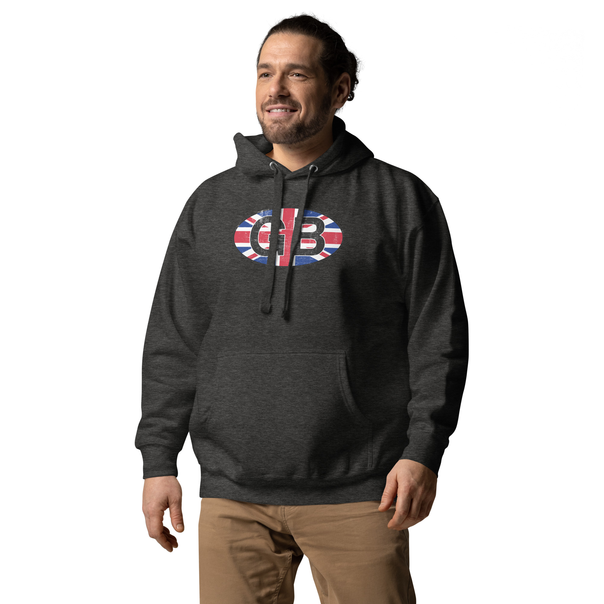GB Car Sticker Tribute Unisex Hoodie - Image 11