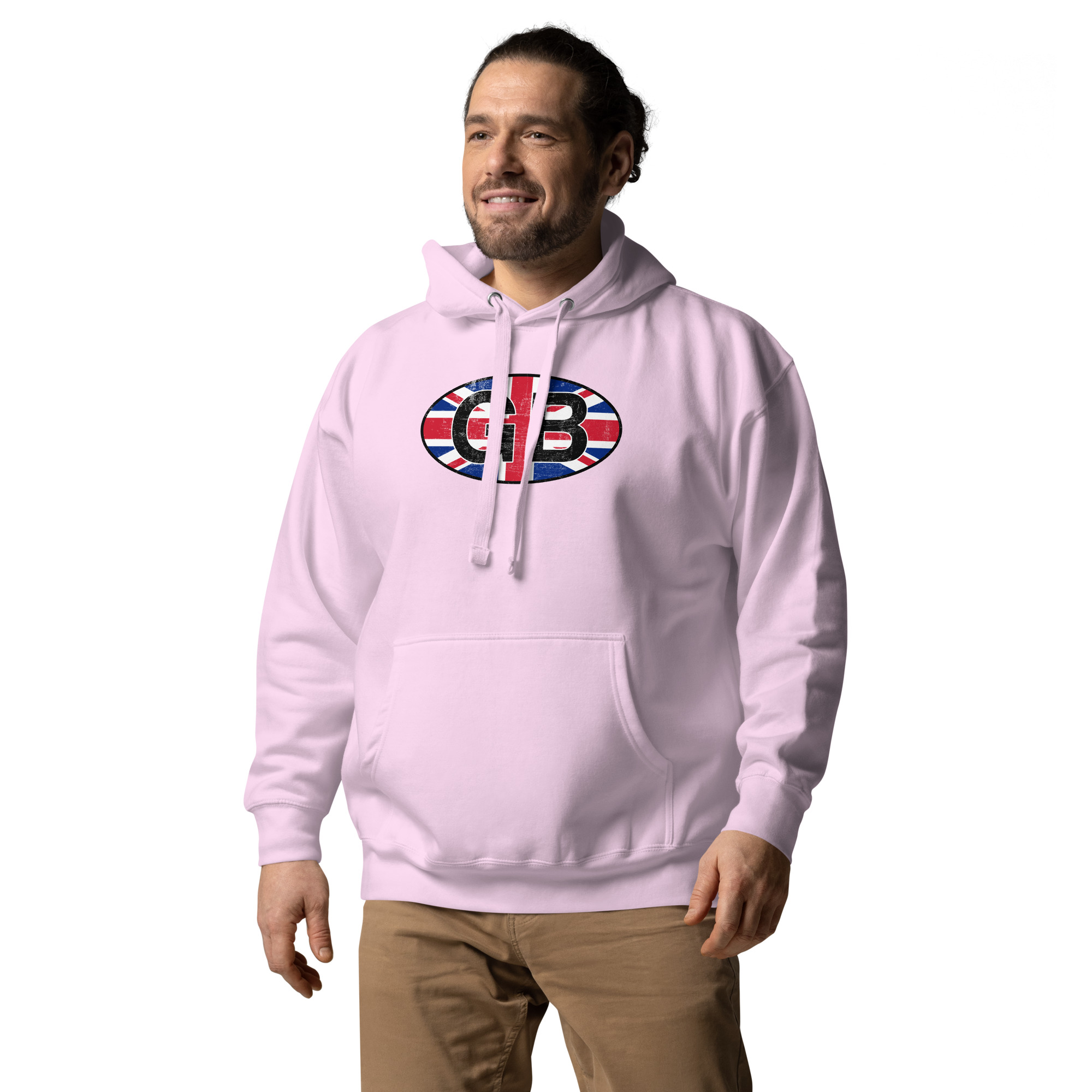 GB Car Sticker Tribute Unisex Hoodie - Image 29