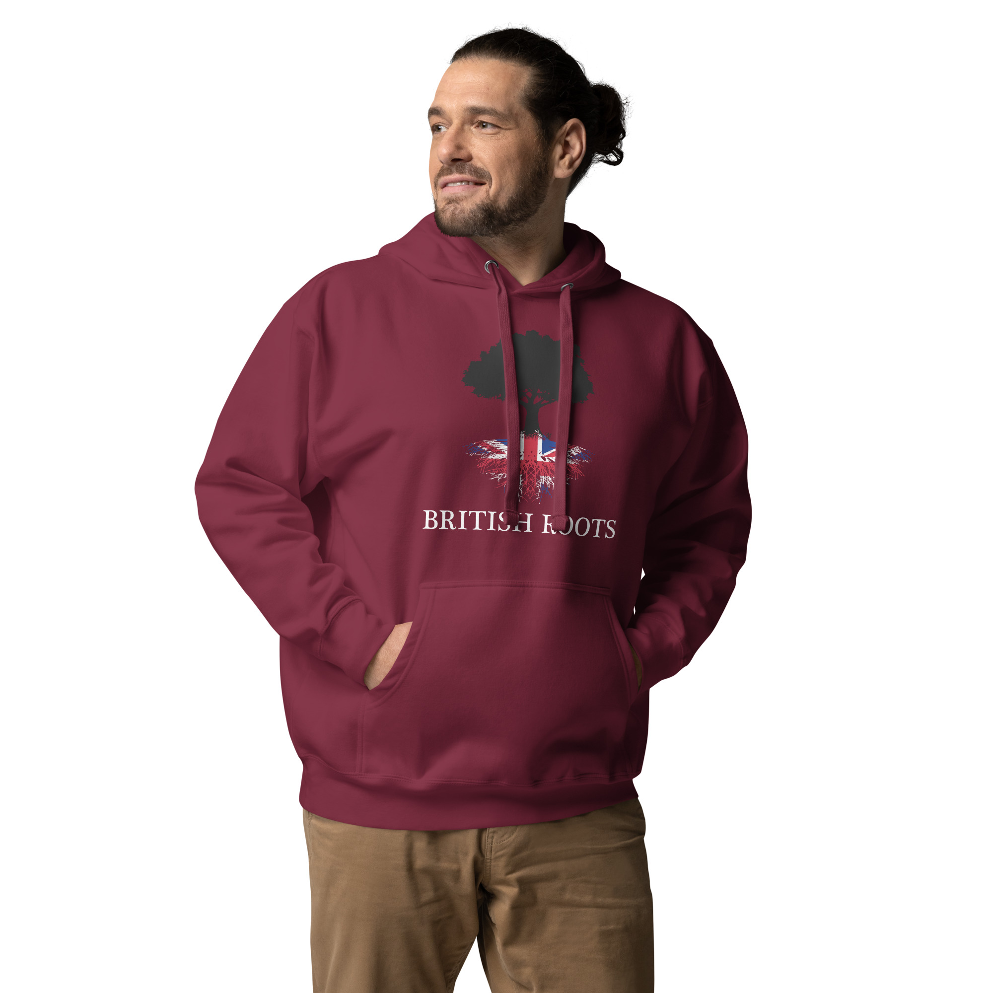 British Roots Unisex Hoodie - Image 2